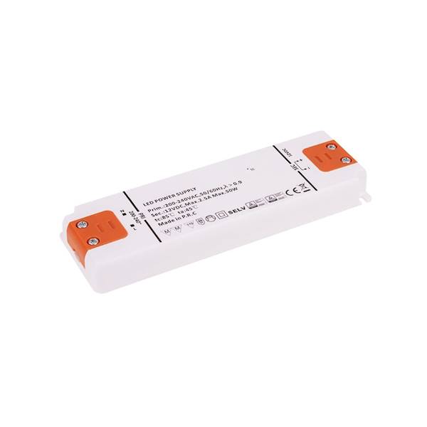 Zasilacz do LED PREMIUM 12V DC 50W  SLIM