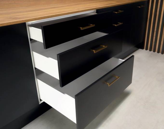 Szuflada Matrix S SLIM H199 Biała L-500