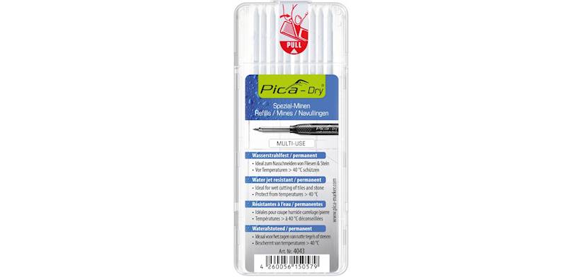 Wkład do ołówka PICA Dry 4043  Biały