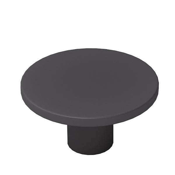 Gałka meblowa ASTRO czarny mat A-1503.P61