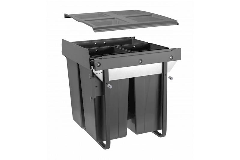 Pojemnik na odpady 600 34L+2x17L,
