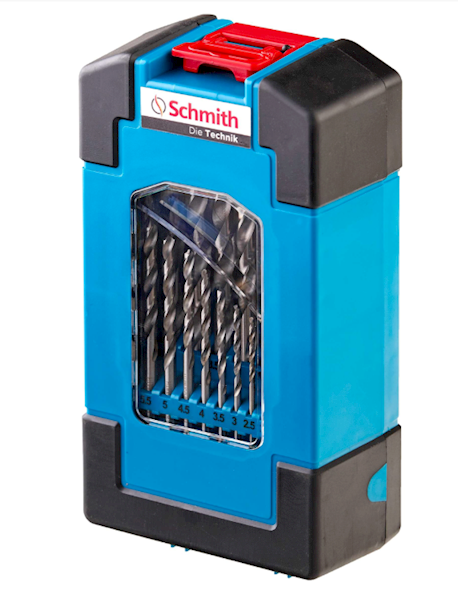 Komplet wierteł do metalu HSS PRO 19 szt