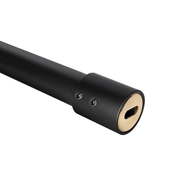 Rozeta fi 25 mm  CZARNA Prosta Harfa 