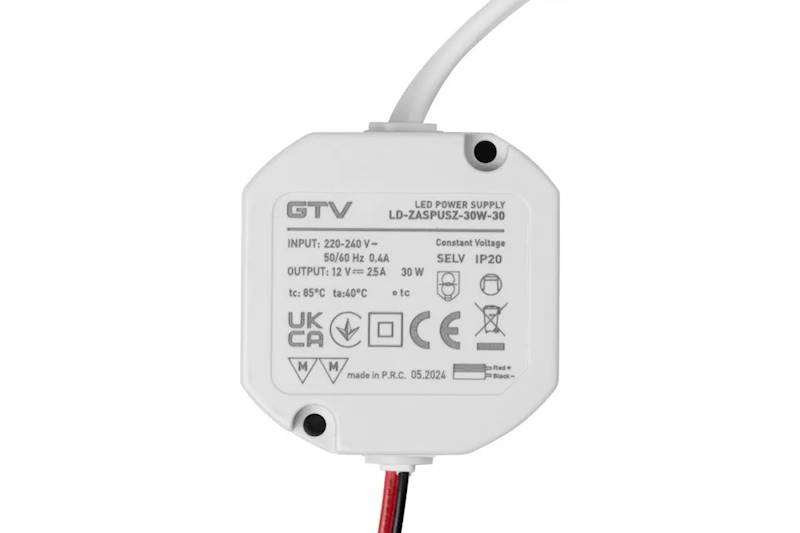 Zasilacz LED puszkowy 24V  30W