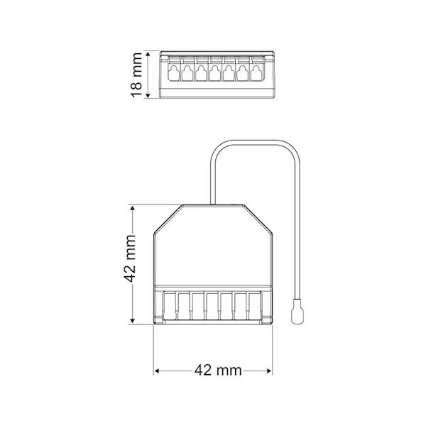 VIVO sterownik MONO 12-24V  8A