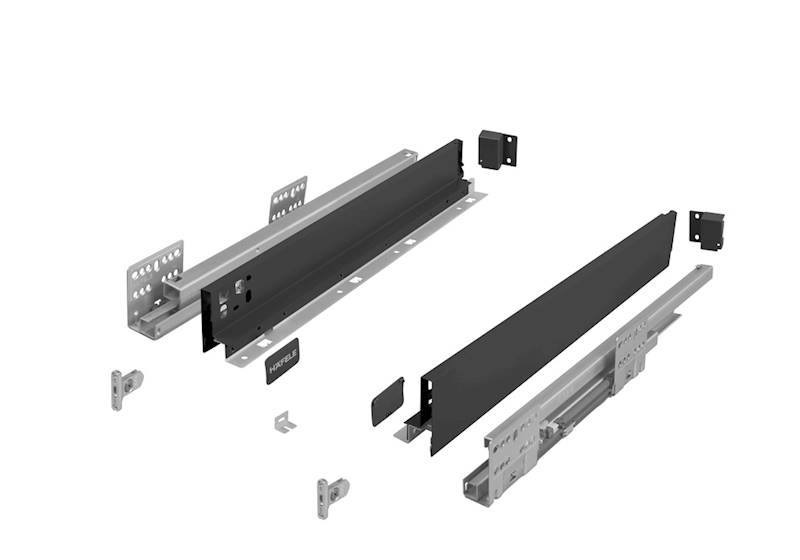 Szuflada Matrix S SLIM H64 Antracyt L-500