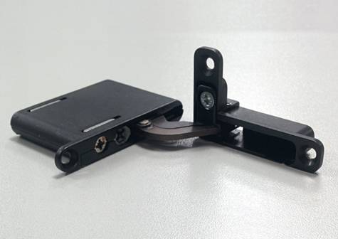 Zawias niewidoczny Lewy Czarny