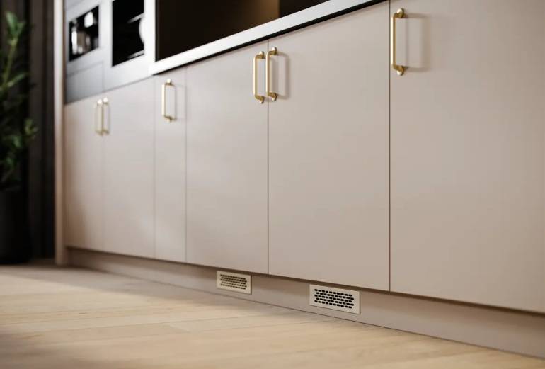 Kratka wentylacyjna złota 60x 245