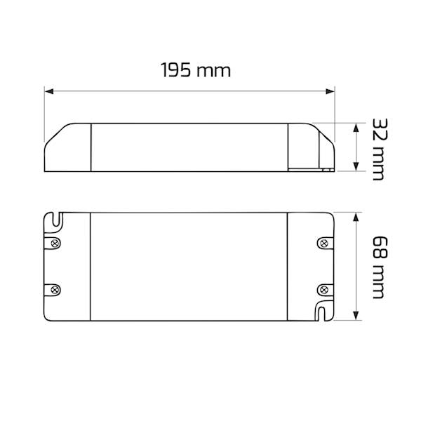 Zasilacz SLIM do LED 250W, 24VDC, BEZ PRZEWODÓW