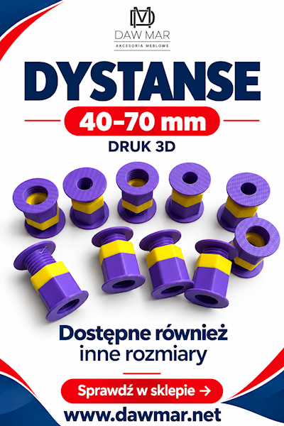 SPACE-PLUG dystanse do korpusów 10 szt