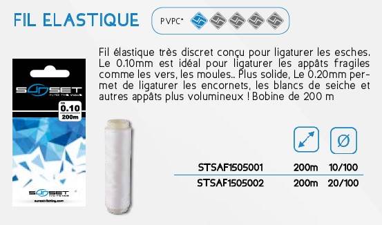 Nić elastyczna gruba 0.20mm