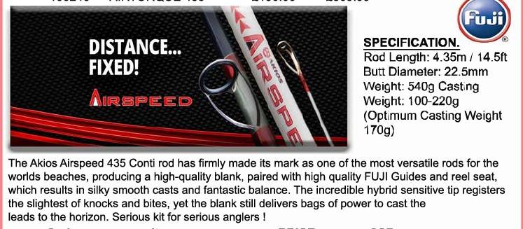 AKIOS Airspeed Surf 435cm