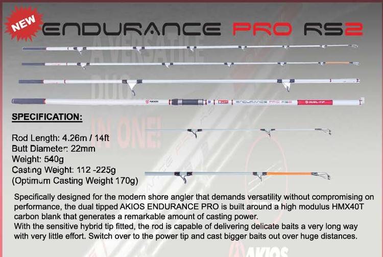 AKIOS Endurance Pro RS2 426cm NOWOŚĆ