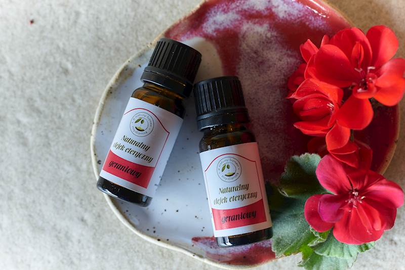 Olejek eteryczny geranium