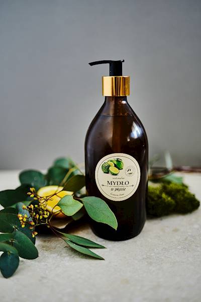 NATURALNE MYDŁO W PŁYNIE - LEMON TREE 500ml