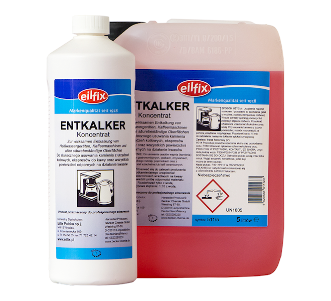 ENTKALKER - płyn usuwający kamień 5l