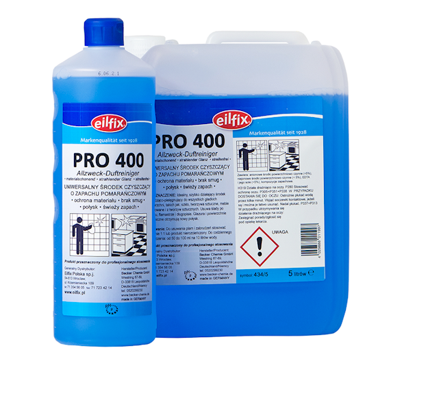 PRO 400 Uniw. zapachowy prep. myjący 1l