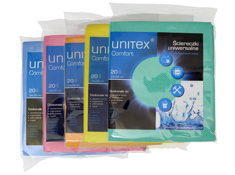 Ściereczki uniwers. UNITEX 20 szt. 600-610