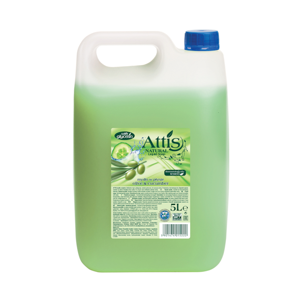 Mydło w płynie ATTIS Glicerynowe 5l