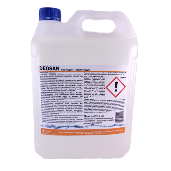 Deosan - zapach. płyn myj.-dezynf. 5kg