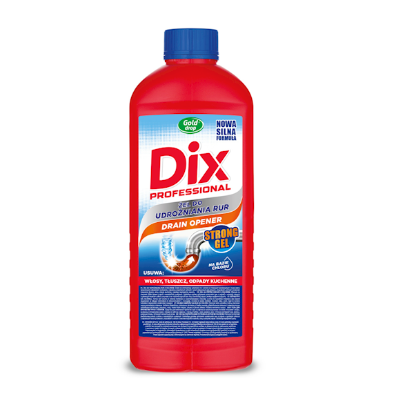 Żel do udrażniania rur Dix 1L