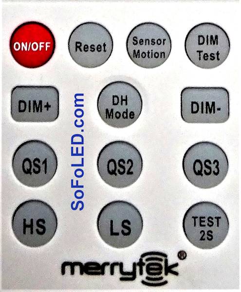 MH10 - pilot zdalnego sterowania do MC054V RC/RC2/RC4