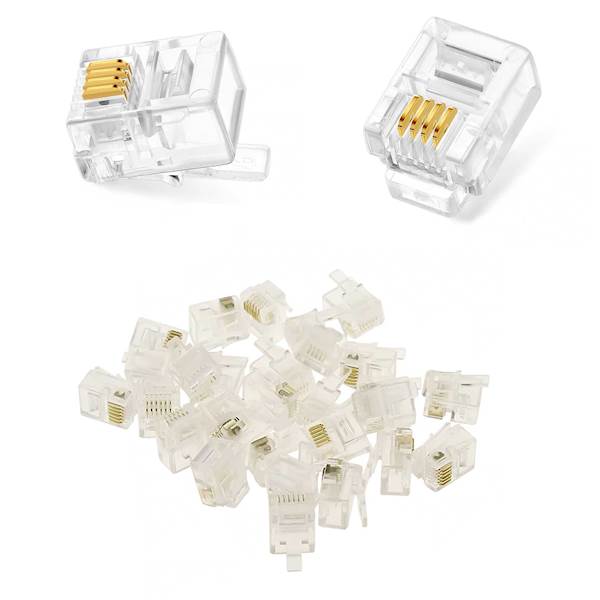Wtyk RJ11 6P4C 