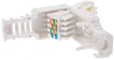Wtyk RJ45 8P8C kat5e beznarzędziowy