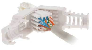 Wtyk RJ45 8P8C kat5e beznarzędziowy