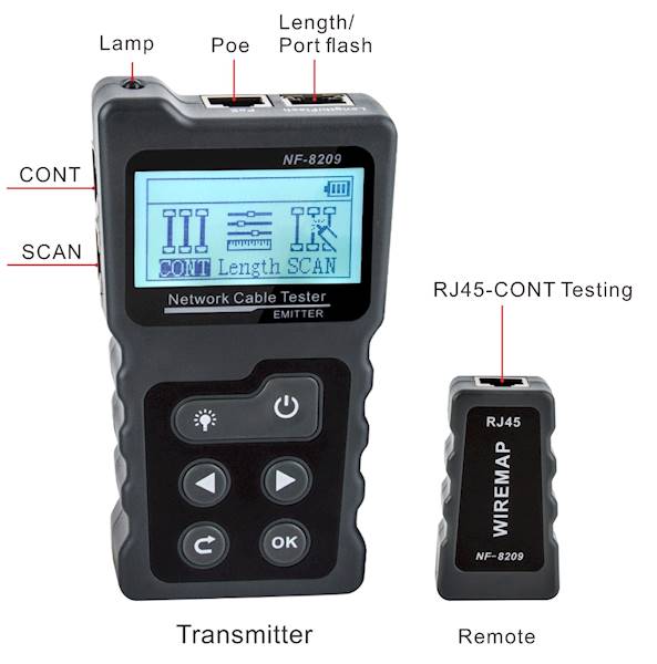 Tester sieci, POE  NOYAFA NF-8209