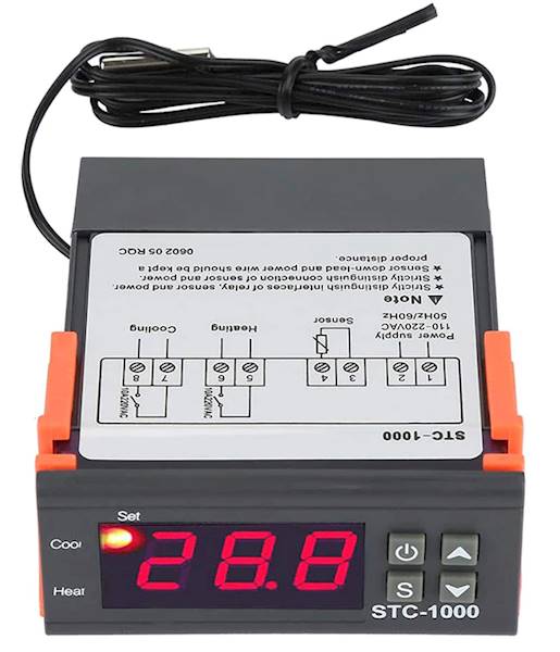 Termostat 230V STC-1000