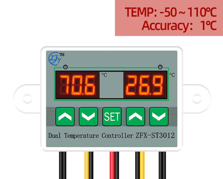 Termostat 230V ZFX-ST3012