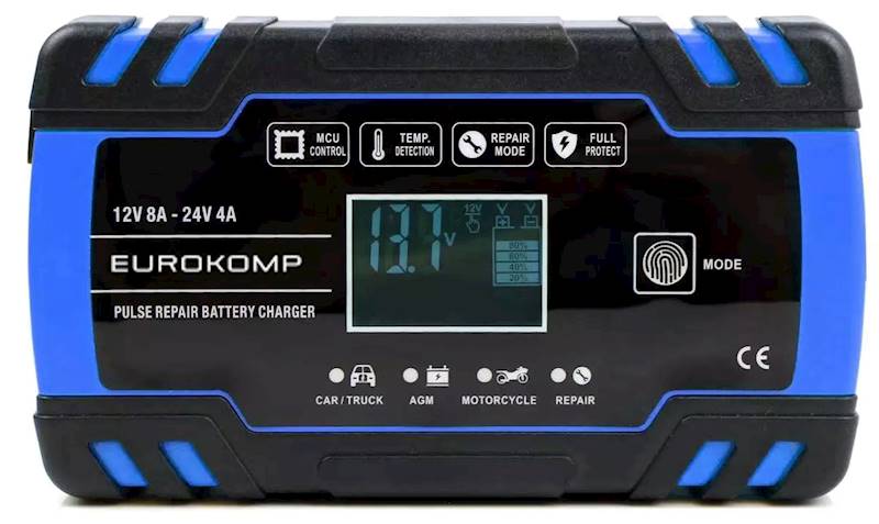 Prostownik automatyczny 12 V 8A-24V 4A