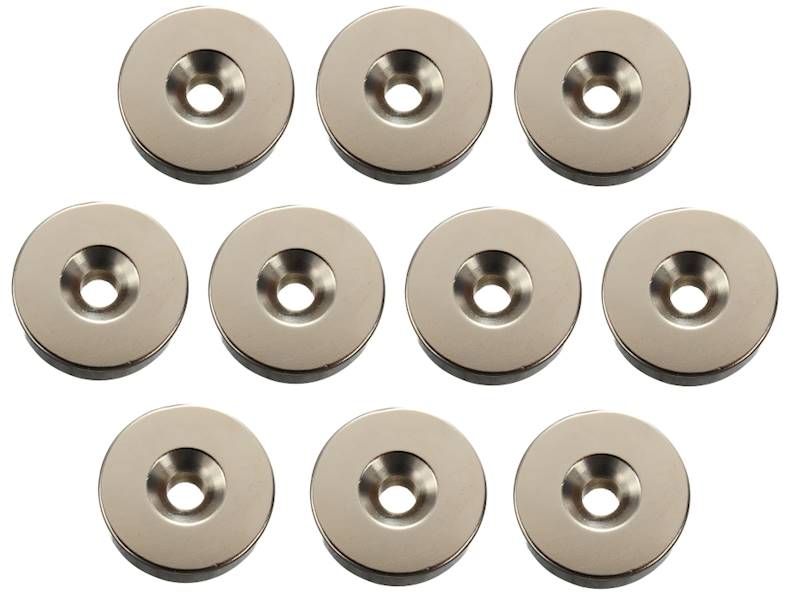 Magnes 10x3mm otwór 7/3,5mm