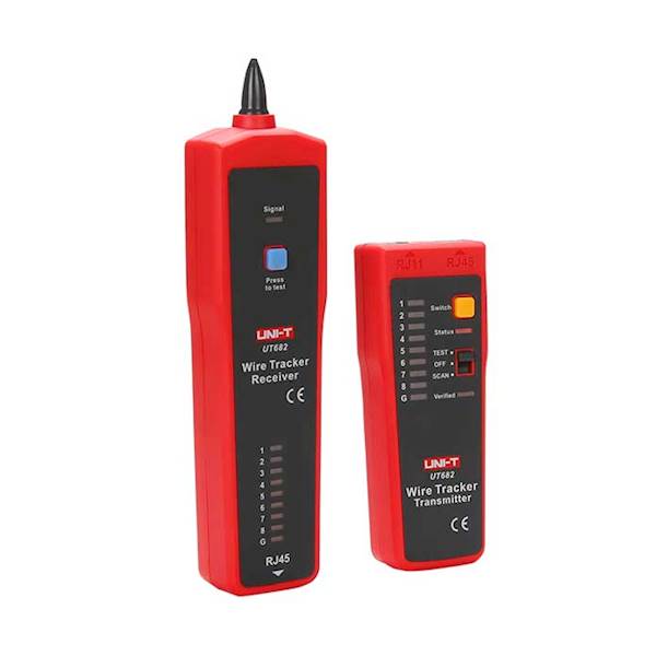 Szukacz par przewodów tester RJ45 UT682 UNIT
