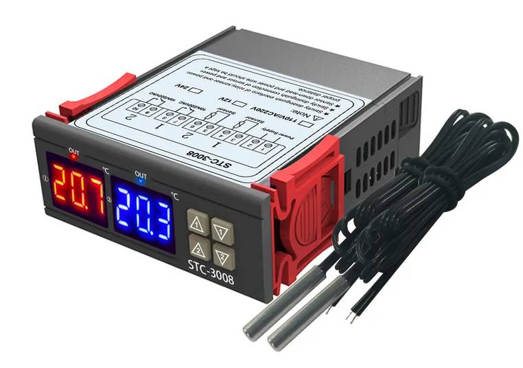 Termostat 230V STC-3008
