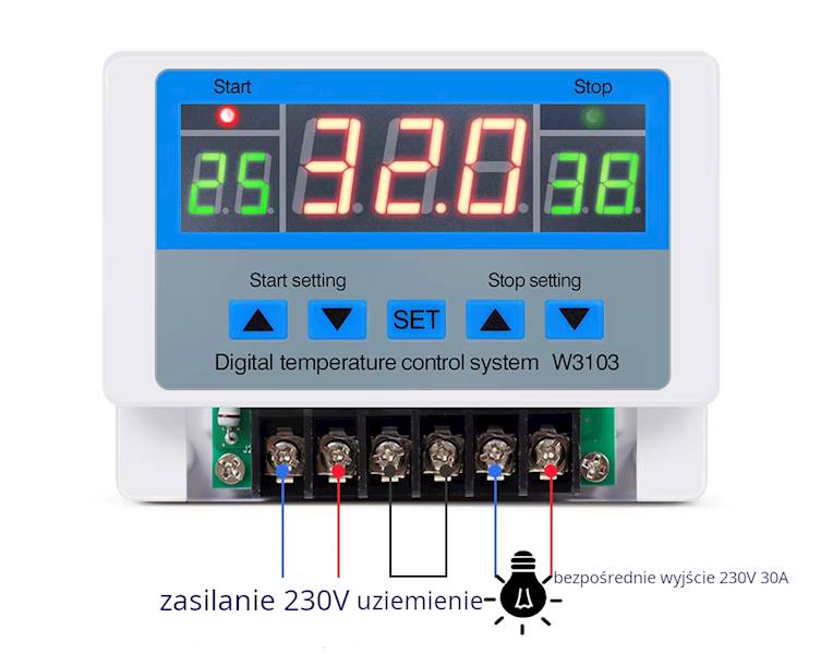 Termostat HX-W3103
