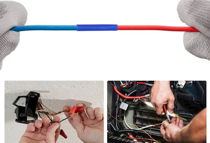 Zestaw rurek termokurczliwych 800 szt.