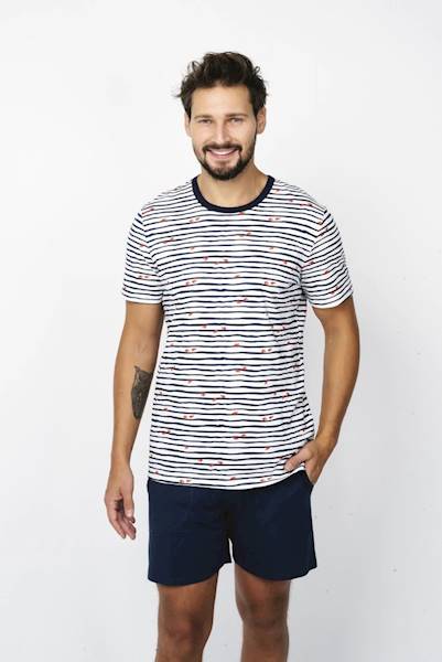 italian fashion korfu męska maxi • rozmiar: XXL