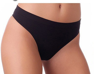 gatta string lili • rozmiar: XL • kolor: czarny