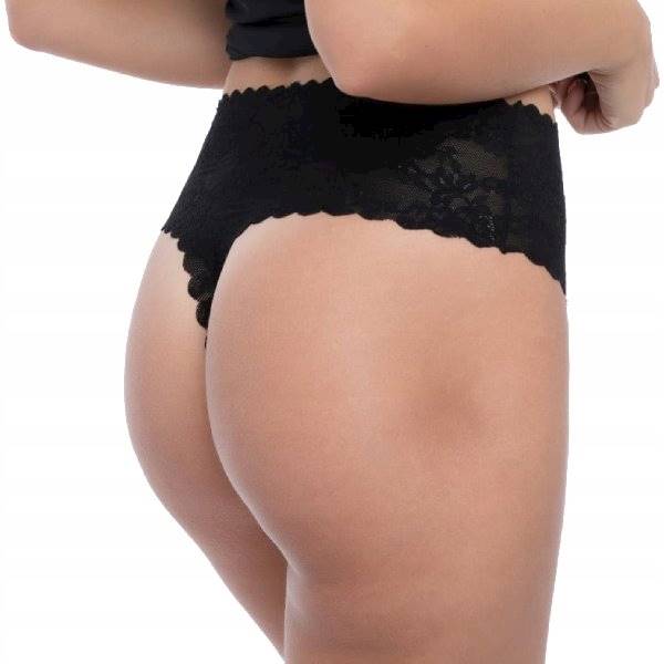 julimex string bellie maxi • rozmiar: S • kolor: czarny