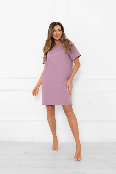 italian fashion ksara koszula • rozmiar: L • kolor: wrzosowy