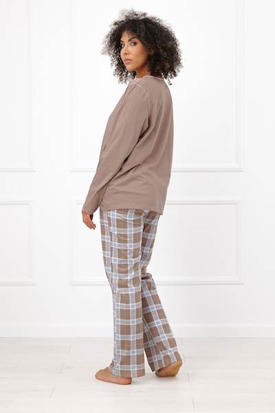 italian fashion  delma maxi • rozmiar: XXL • kolor: cappucino