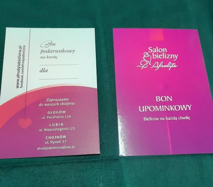 bon podarunkowy50 • wartość: 50