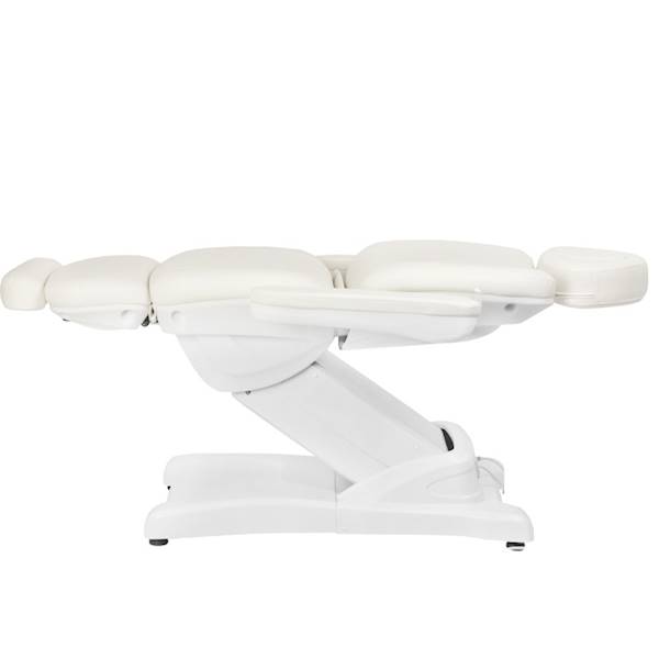 FOTEL KOSMETYCZNY ELEKTR. AZZURRO 871 4 SILN. BIAŁ