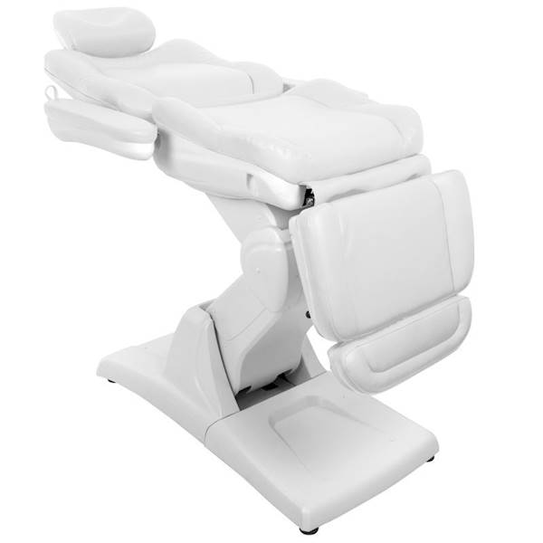 FOTEL KOSMETYCZNY ELEKTR. AZZURRO 870 3 SILN. BIAŁ