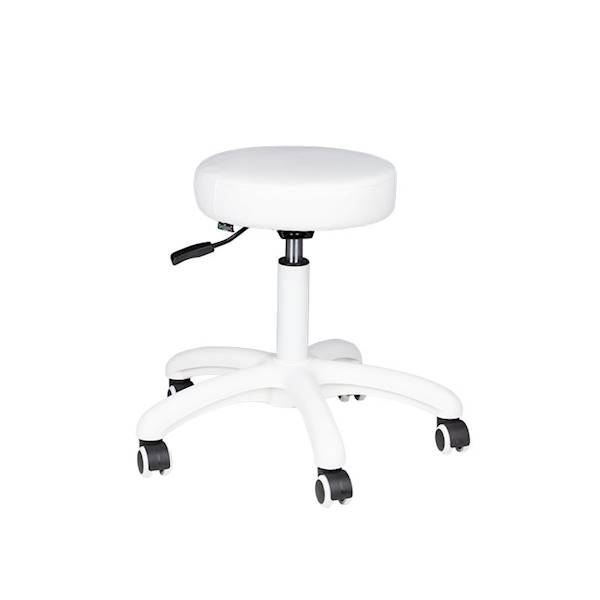 TABORET KOSMETYCZNY AM-303 BIAŁY 134992