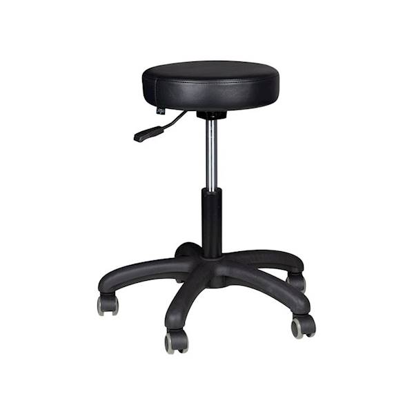 TABORET KOSMETYCZNY AM-303 CZARNY 134993