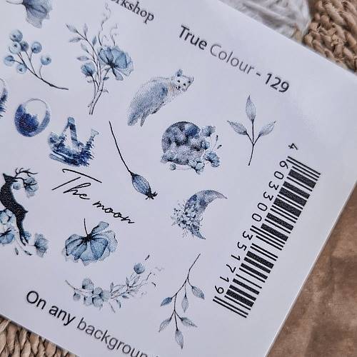 NAKLEJKI NA PAZNOKCIE TRUE COLOR-129