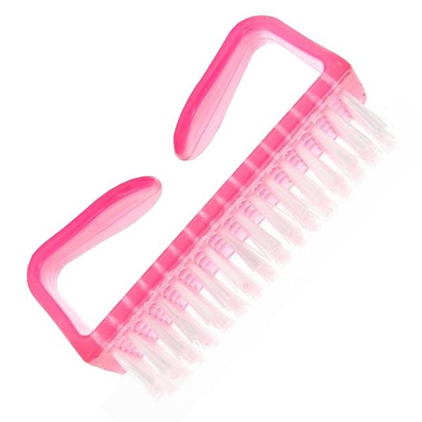 SZCZOTECZKA do manicure - RÓŻOWA duża